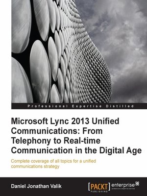 cover image of Microsoft Lync 2013 Unified Communications